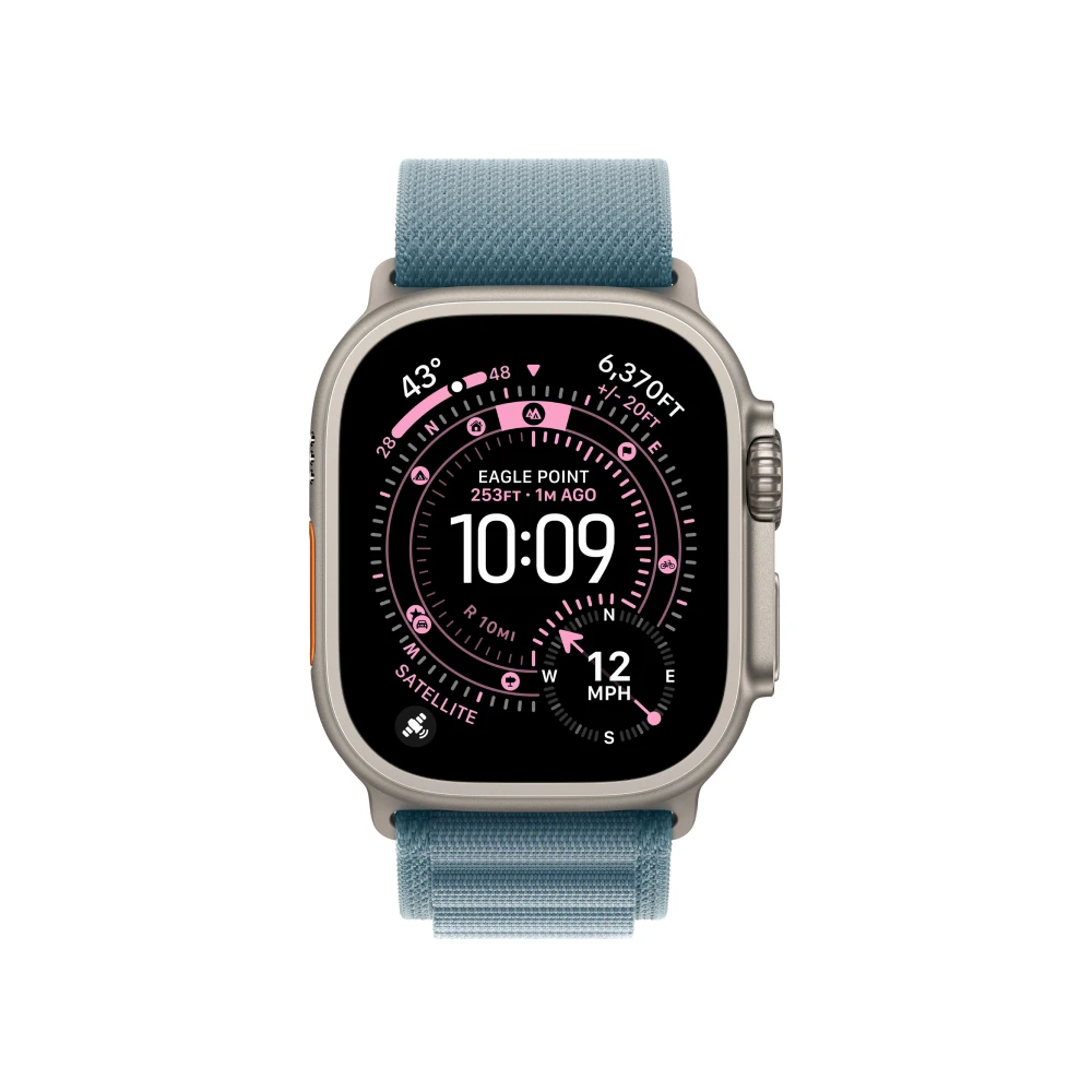 Apple Watch Ultra 3 Natural Alpine Loop Blue