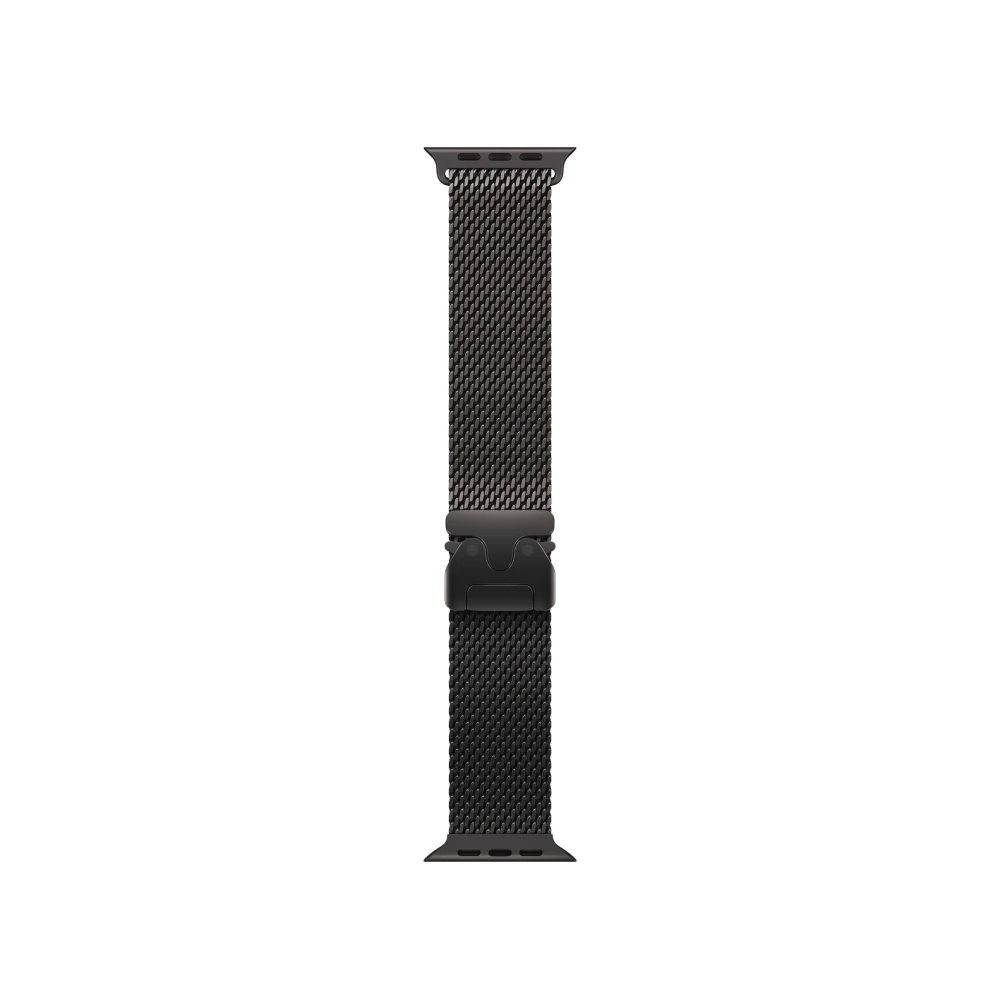 Apple Watch Ultra 3 Black Milanese Loop Black