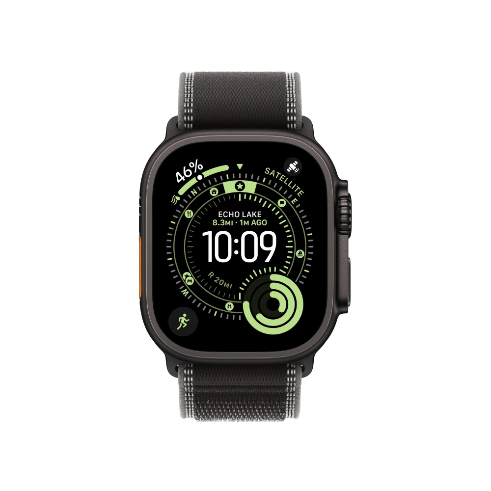 Apple Watch Ultra 3 Black Trail Loop Black Charcoal